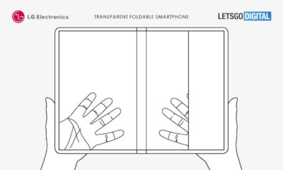 LG Patente Teléfono Plegable Transparente