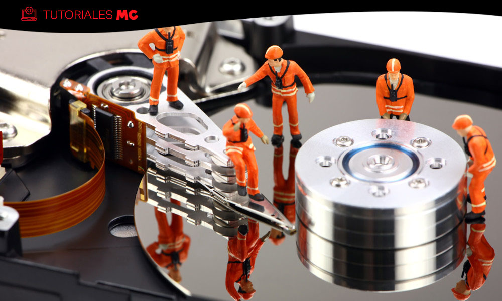 administrador de discos de Windows
