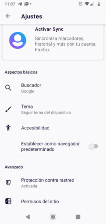 Firefox Preview (nuevo Firefox para Android)