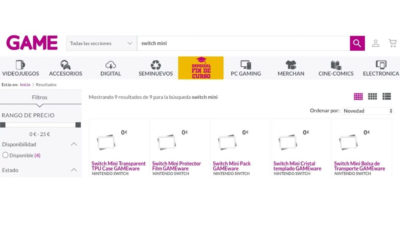 Nintendo Switch Mini GAME