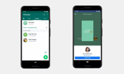 WhatsApp Compartir Estados Facebook