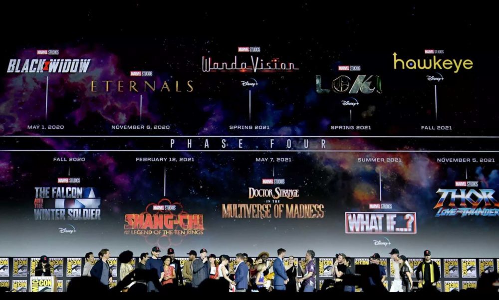 Películas Marvel 2020 y 2021