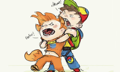 Chrome y Firefox