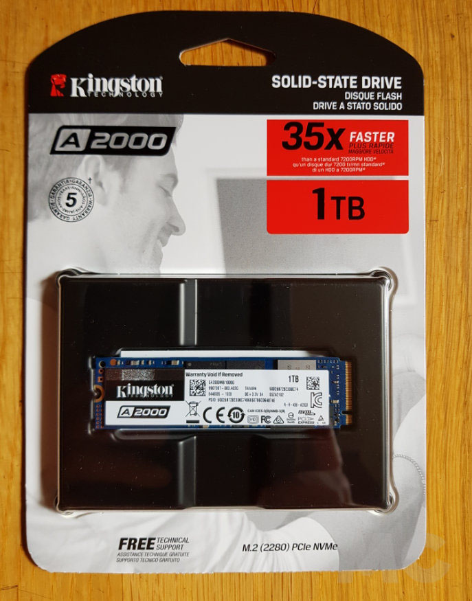 Descenso repentino sin embargo palma Kingston SSD A2000, ideal para reemplazar discos duros de portátiles