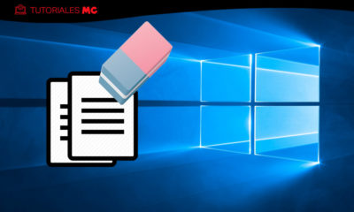 borrar ficheros de Windows 10