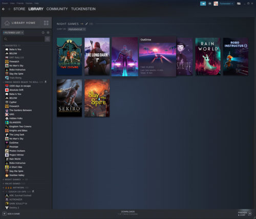 Steam nueva Interfaz