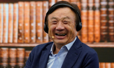 El fundador de Huawei usa iPad