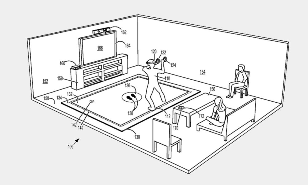 Microsoft patente alfombra VR