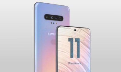 Samsung Galaxy S11 con esquinas curvadas