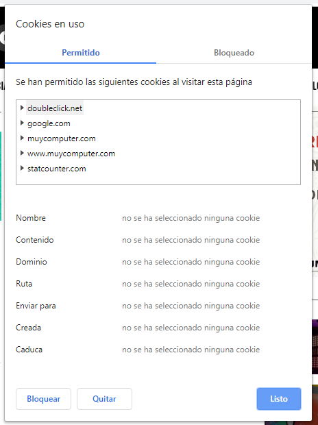 bendición salario Despertar Cómo acceder a la configuración de las cookies en Google Chrome