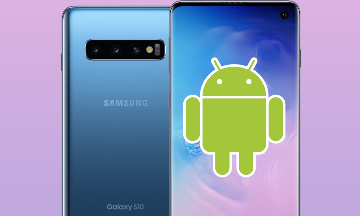 Android 10 en un Samsung Galaxy S10