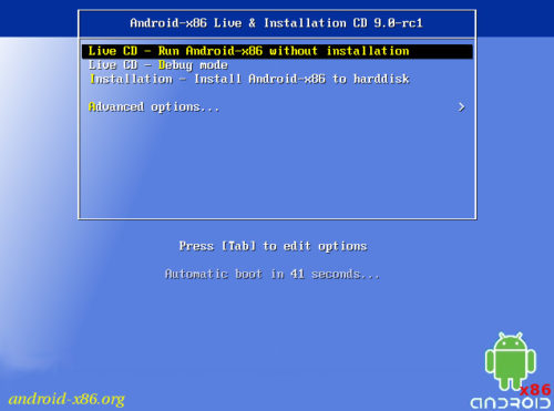 Android-x86 permite instalar Android 9 en tu PC