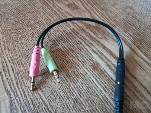 Adaptador doble Jack