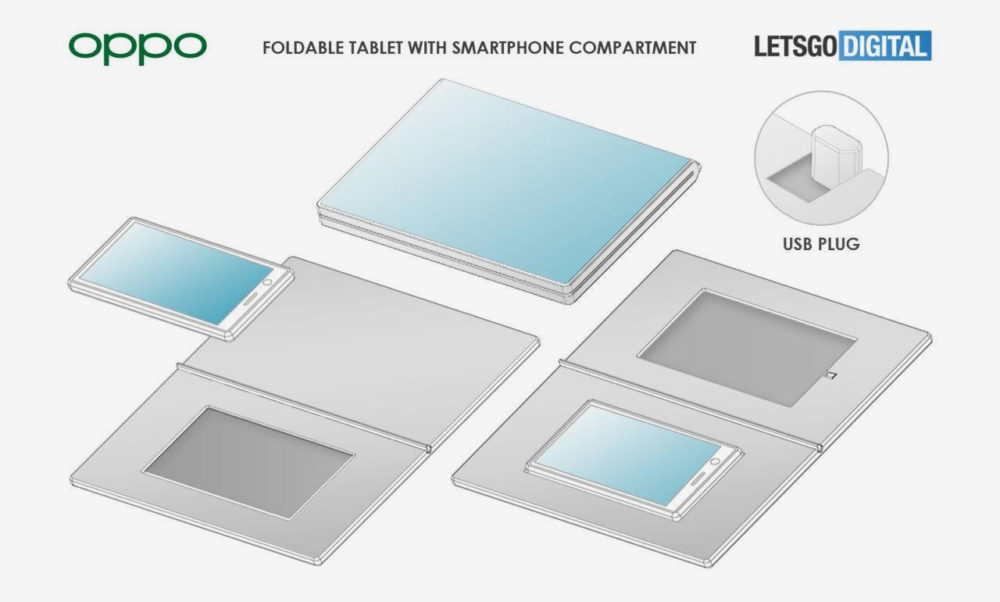 Oppo tablet flexible movil