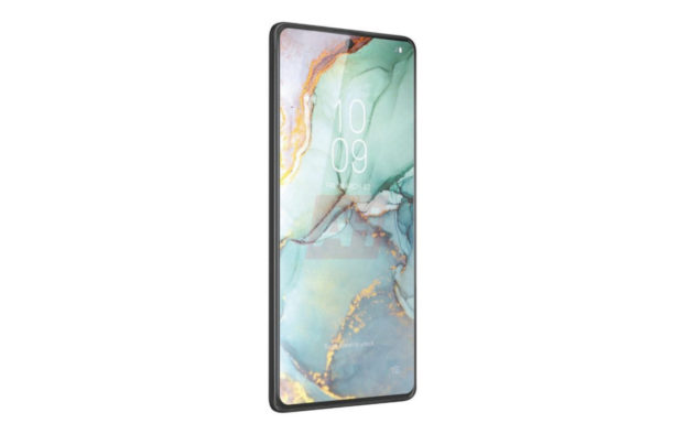 Render del Samsung Galaxy Note 10 Lite