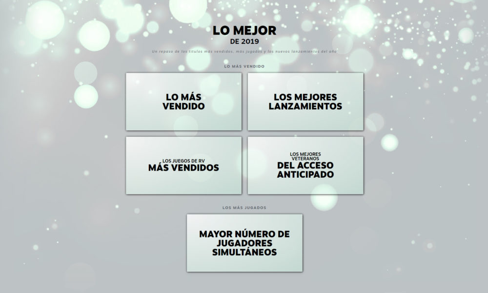 Steam lo mejor 2019