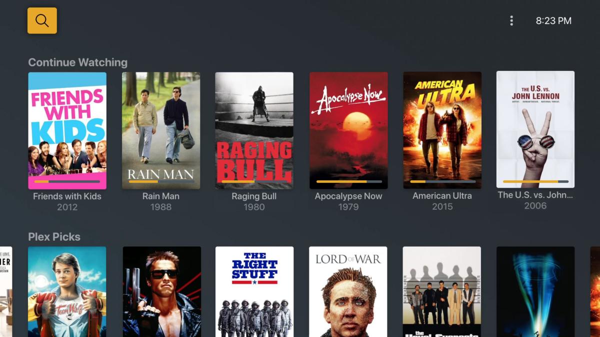 Streaming gratis con Plex