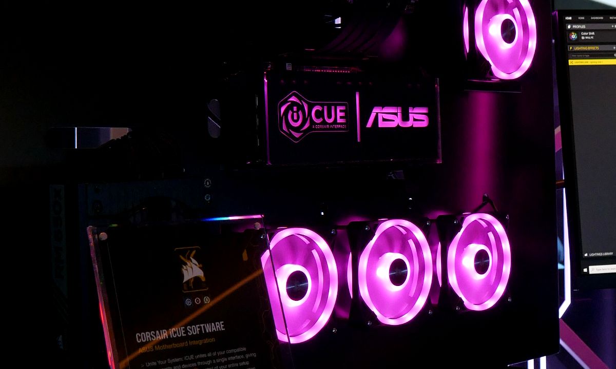 Alianza ASUS y Corsair para soportar iCUE en ASUS Aura Sync