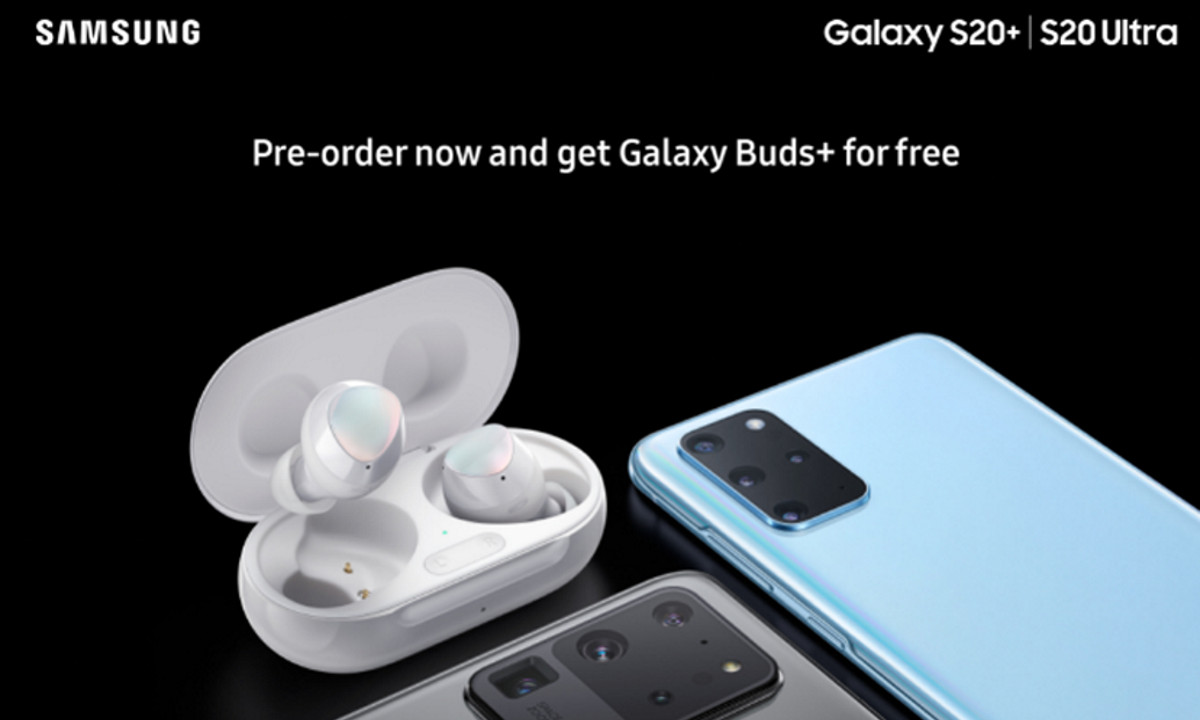 Galaxy Buds+ para los Galaxy S20 Plus y Ultra