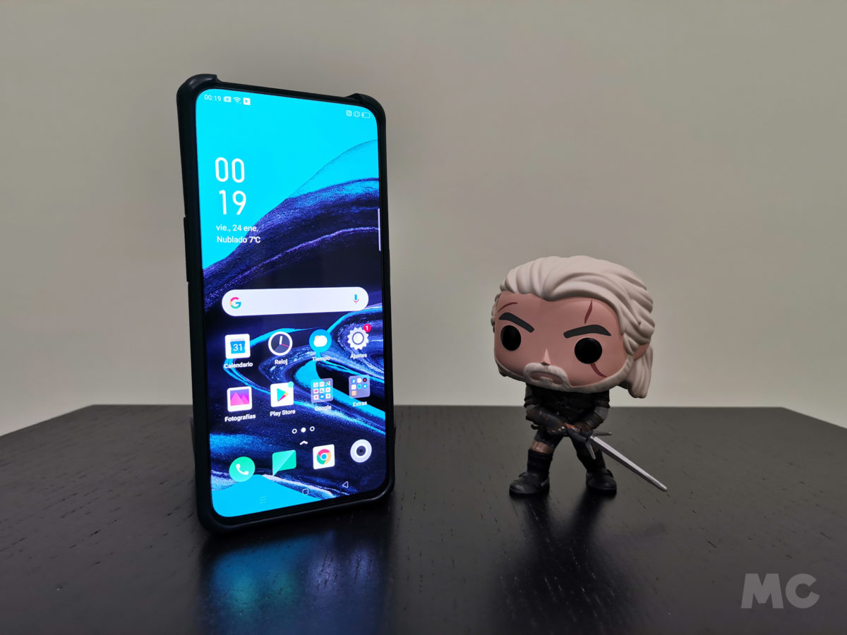 Oppo Reno2 Diseño Pantalla