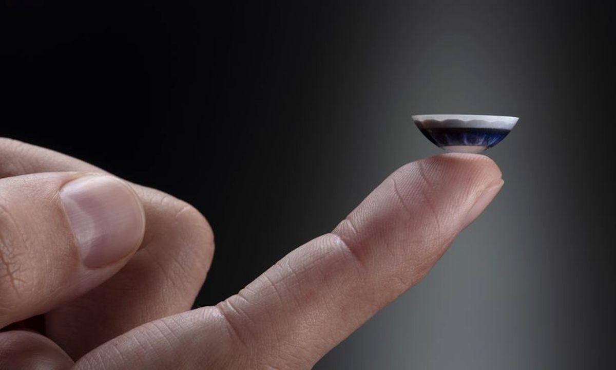 lentillas de realidad aumentada de Mojo Vision