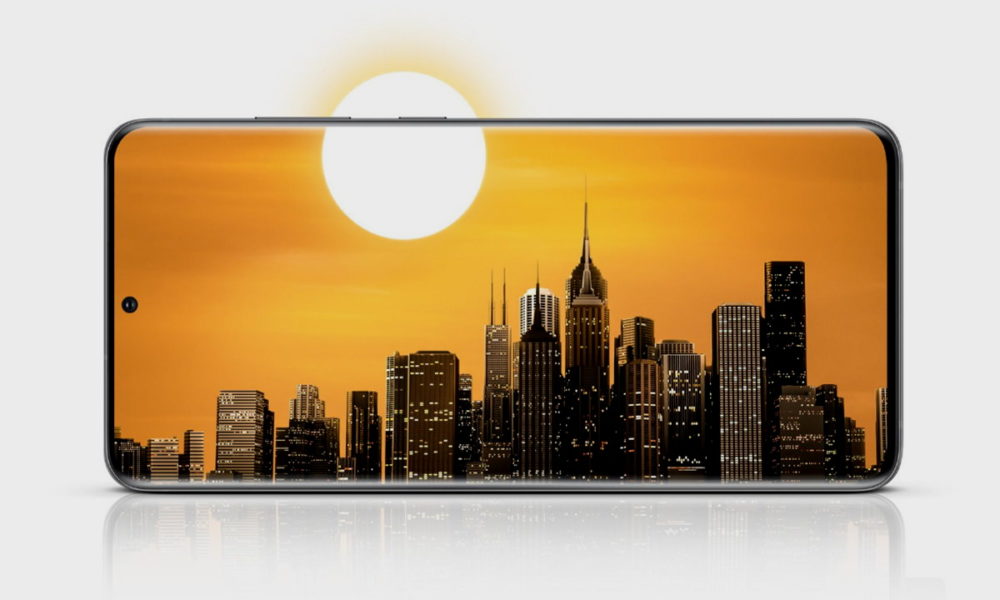 pantalla del Galaxy S20 Ultra