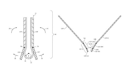 Patente iPhone Plegable