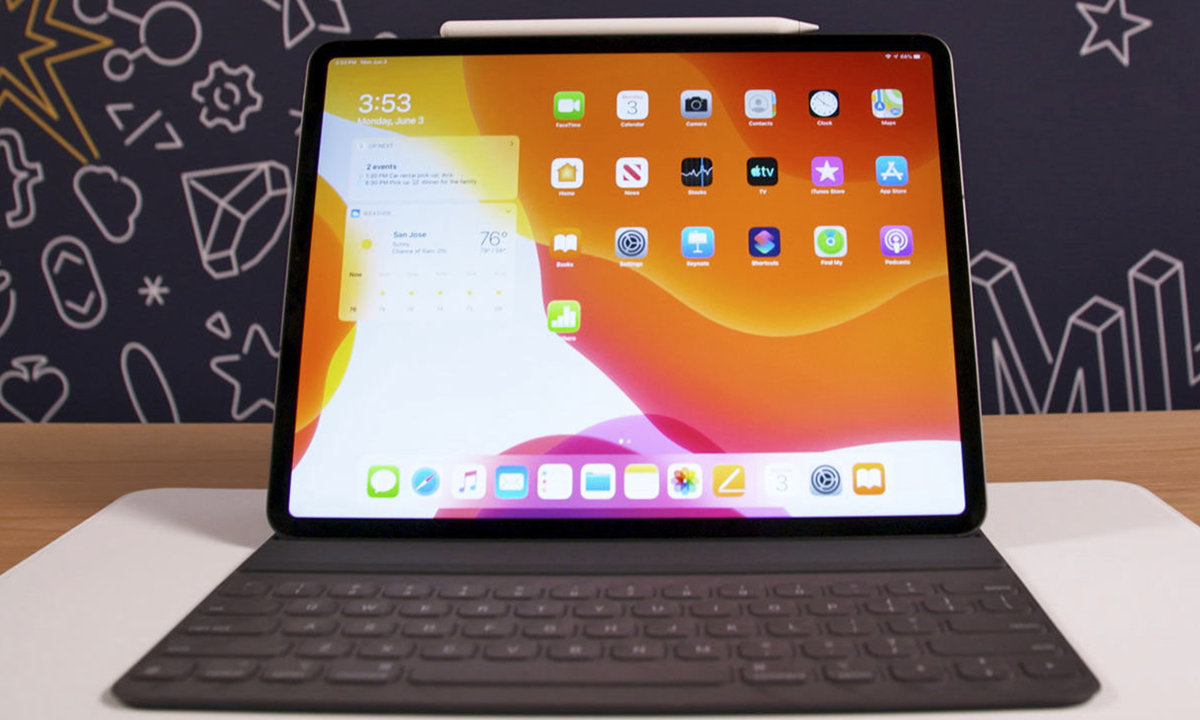 Apple claudica y prepara un teclado con trackpad para el iPad Pro