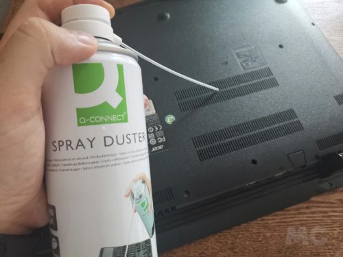 Cómo limpiar y desinfectar el ordenador portátil