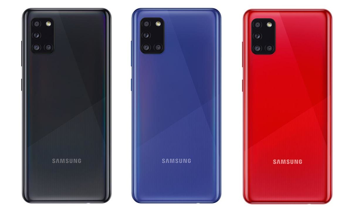 Samsung Galaxy A31 Colores