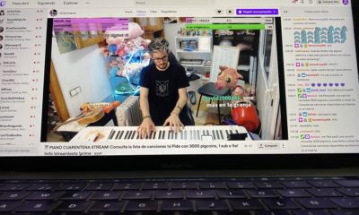 Stream musical de Víctor Mame en Twitch