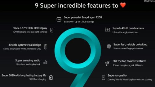 Xiaomi Redmi Note 9s