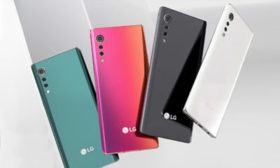 LG Velvet smartphone gama media