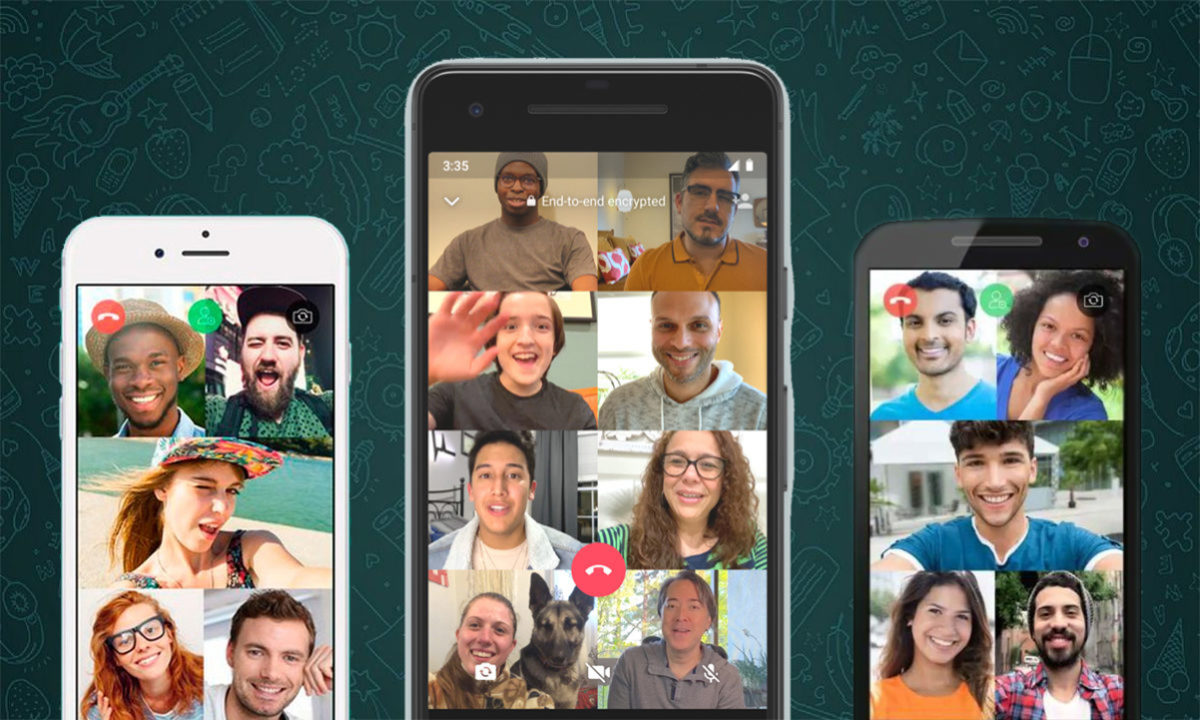 WhatsApp permitirá videollamadas de hasta 50 personas