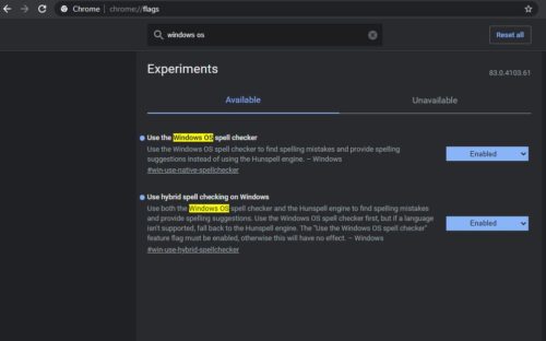 Cómo activar el nuevo corrector ortográfico de Microsoft en Chrome
