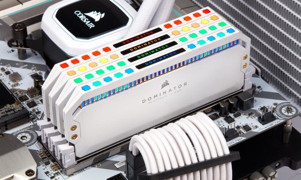 Corsair DOMINATOR PLATINUM RGB White