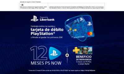 Liberbank Tarjeta PlayStation PS NOW PS Plus