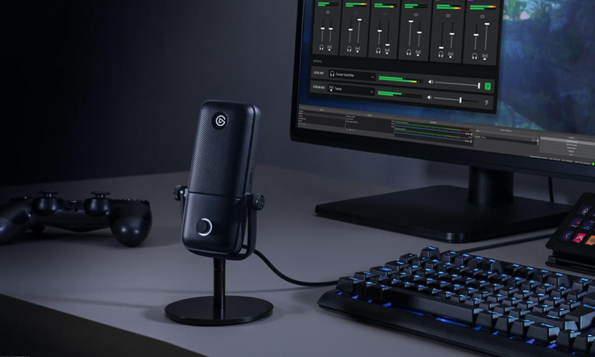 elgato wave:1 microfono profesional gaming streaming