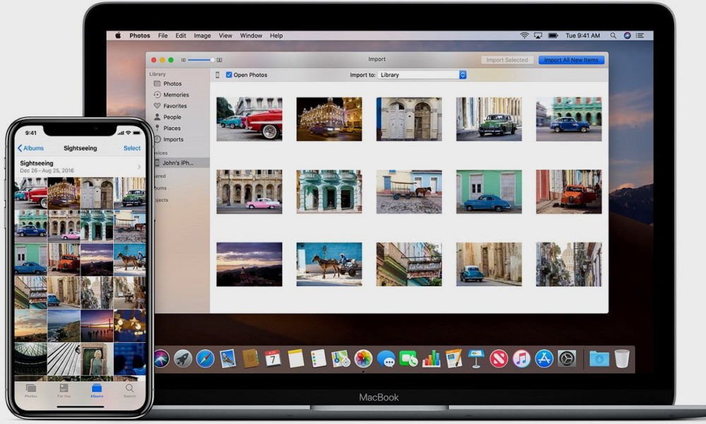 iPhone con macOS
