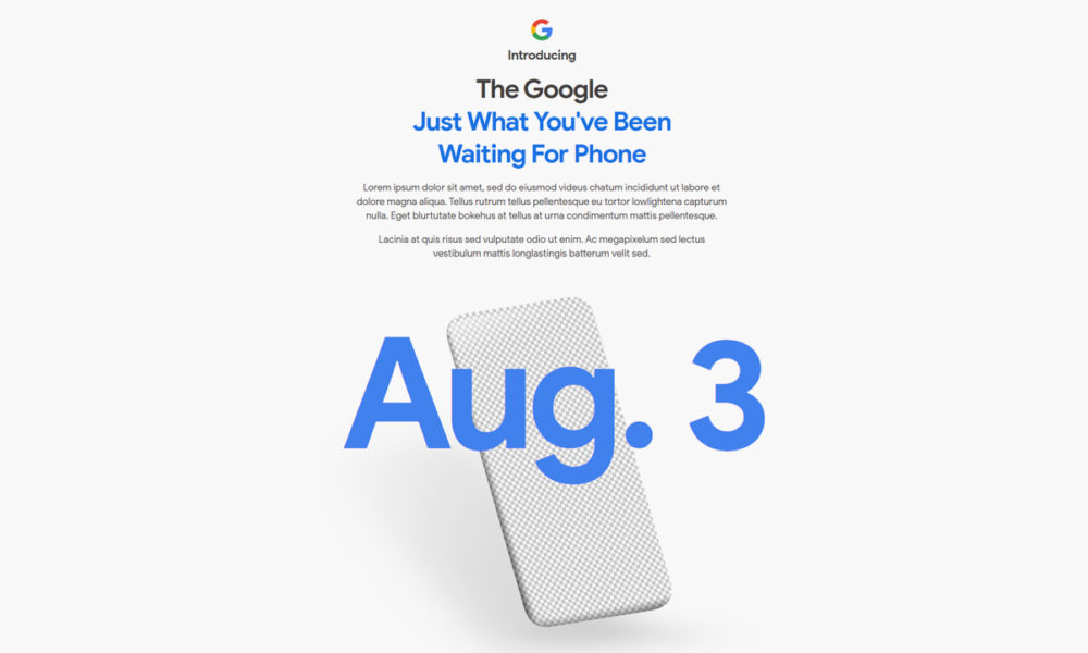 Google Pixel 4a fecha lanzamiento oficial