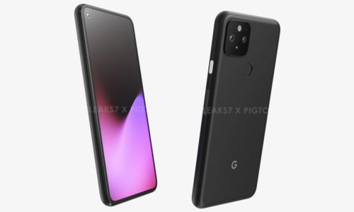 Google Pixel 5 render