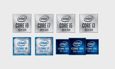 Intel logos