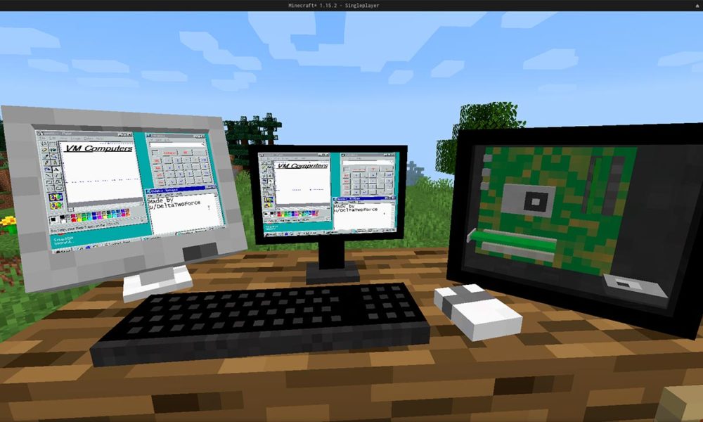 Minecraft, Windows 95 y Doom: la mezcla con la que nunca soñaste