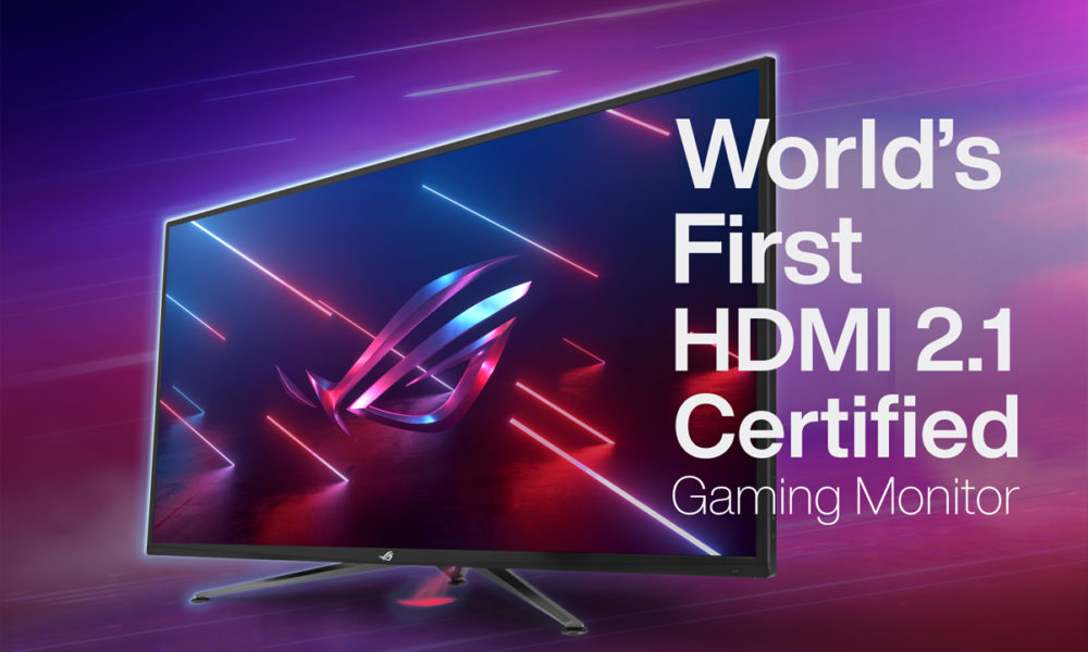 ASUS ROG monitores gaming hdmi 2.1