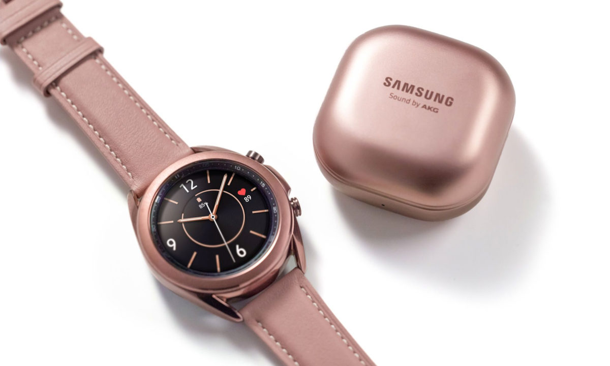 Samsung Galaxy Watch 3 y Galaxy Buds Bean