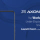 ZTE Axon 20 5G cámara bajo pantalla