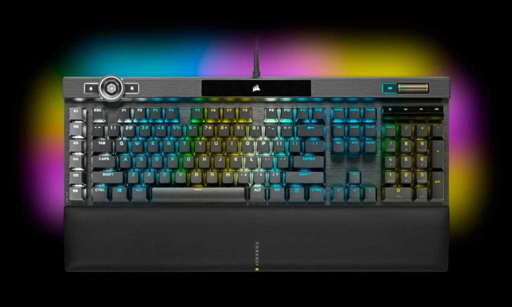 Corsair K100 RGB: rendimiento extremo para gamers