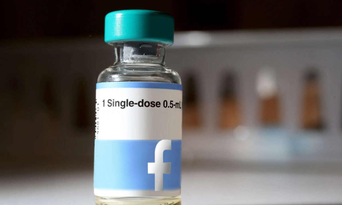 Facebook prohibe anuncios anti-vacunas COVID-19