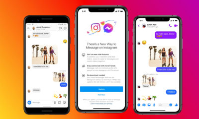 Instagram mensajes chats Facebook Messenger