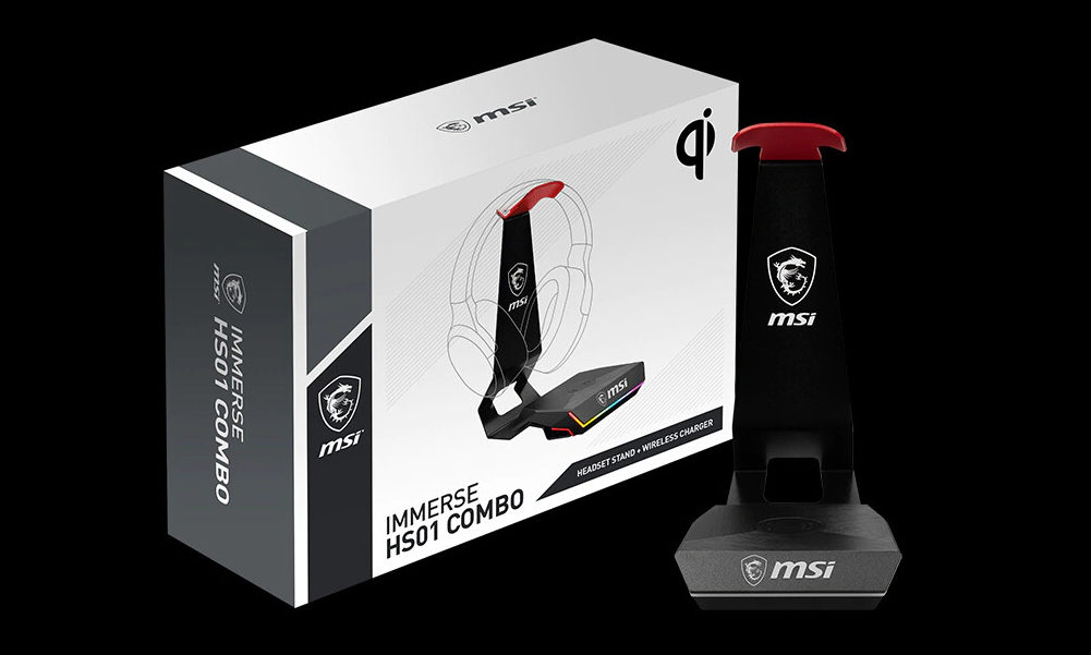 MSI HS01 Soporte para Auriculares Gaming